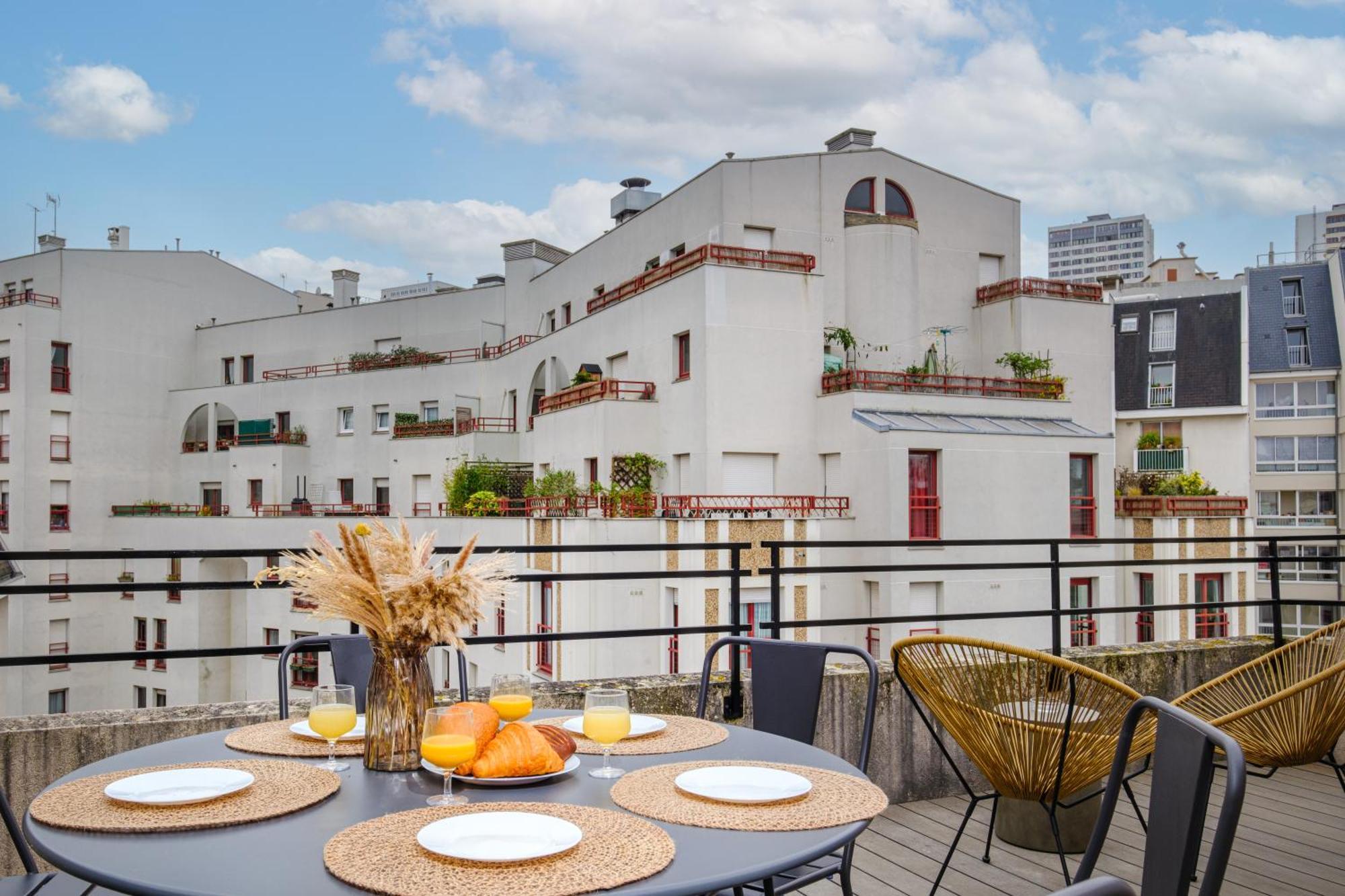 Appart'Hotel East Paris Suite Exterior foto