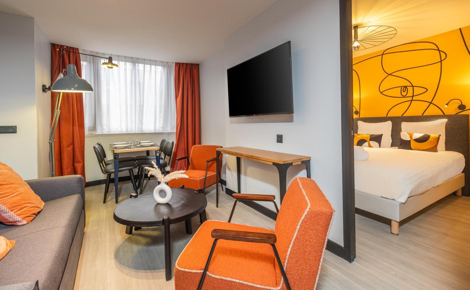 Appart'Hotel East Paris Suite Exterior foto